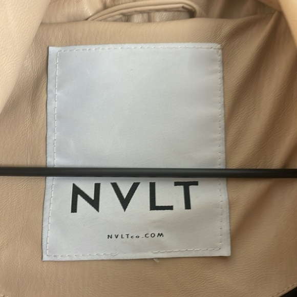 NVLT Faux Leather Puffer Coat - Picture 5 of 11